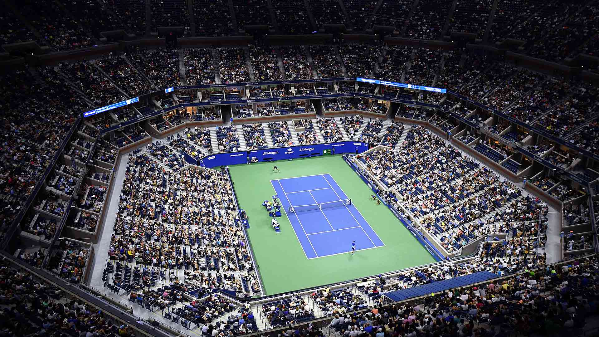 "US Open" – 6-cı günün ümumi mənzərəsi