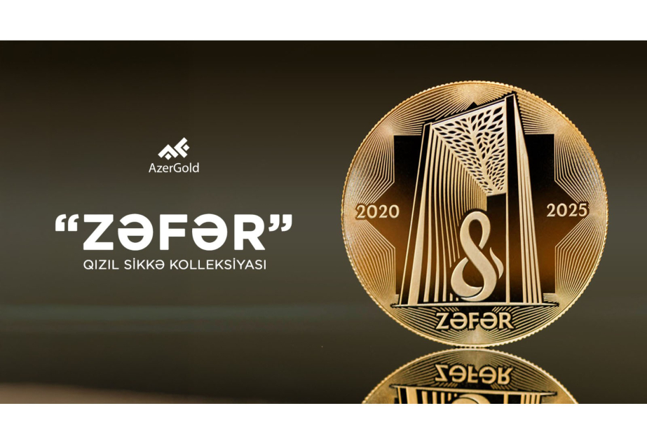 “AzerGold” “Zəfər” adlı yeni qızıl sikkə kolleksiyasını təqdim edib